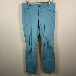 Patagonia Venga Rock Women's Teal Hiking Outdoor Cargo Pants Gorpcore Size 6